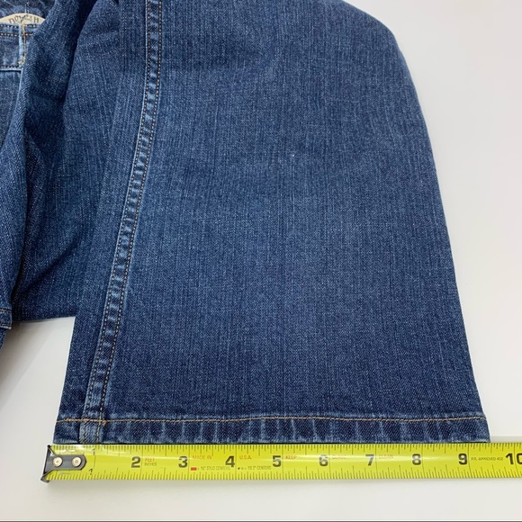Duluth Trading Co Women’s Flex Boot Cut Jeans Medium Dark Wash New Nwt Size 12 - Picture 16 of 16
